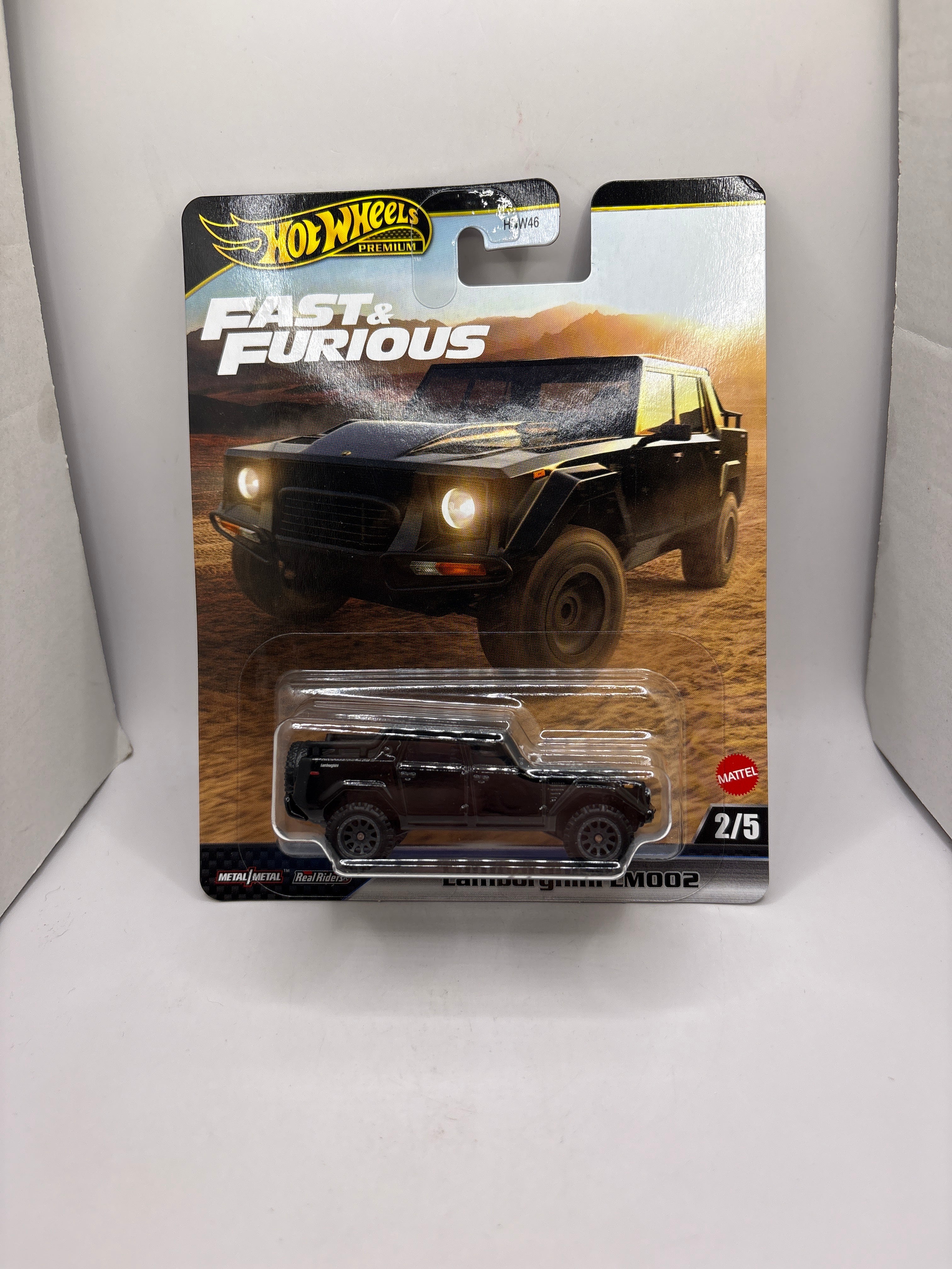 Hot Wheels Lamborghini LM002 Diecast black
