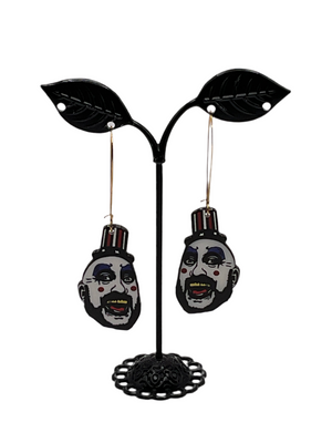 Scary Clown Earrings