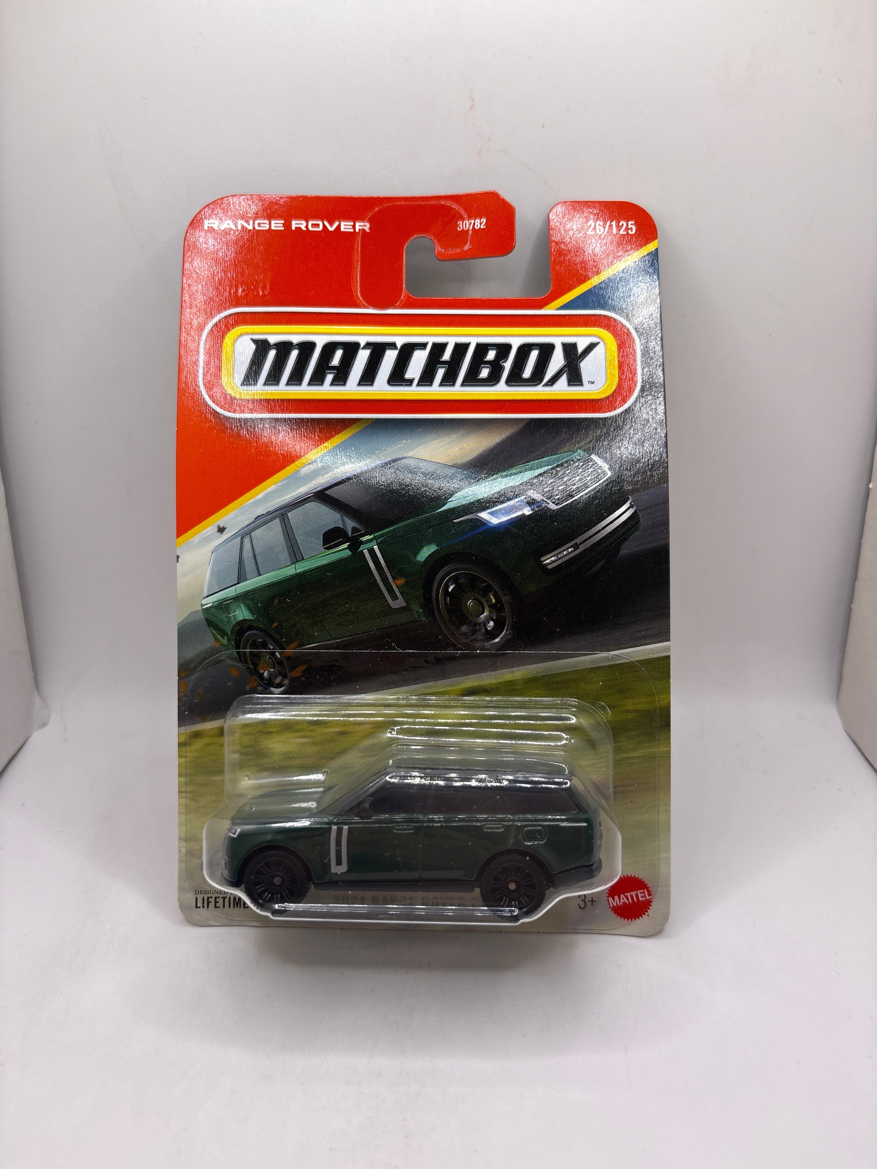 Matchbox 2024 Range Rover PHEV Diecast green