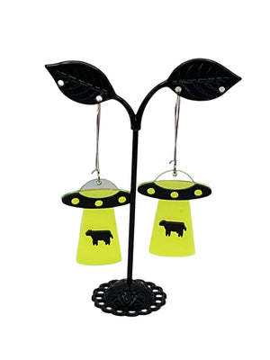 UFO earrings