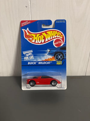 Hot Wheels Buick Wildcat Diecast red