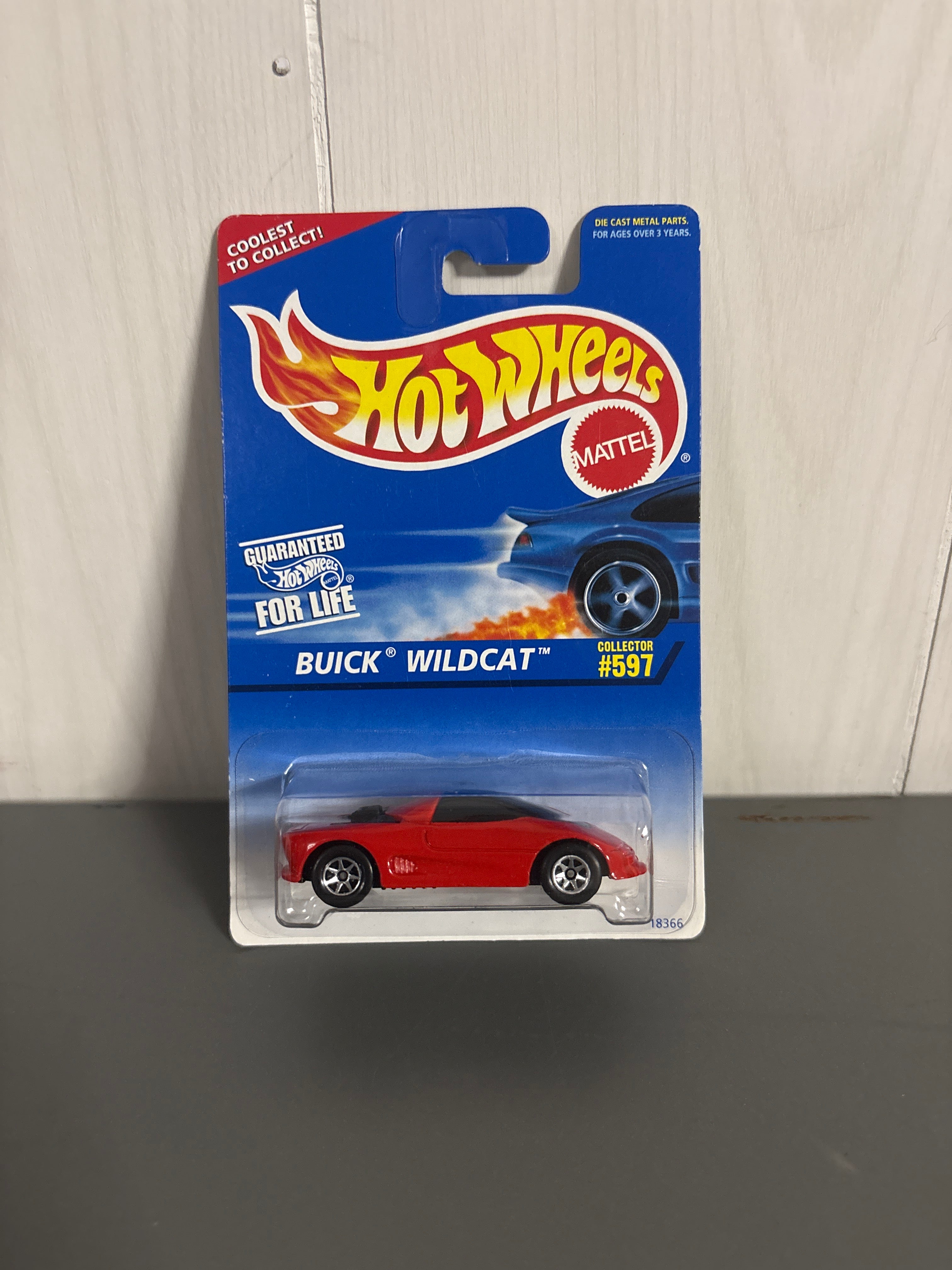 Hot Wheels Buick Wildcat Diecast red