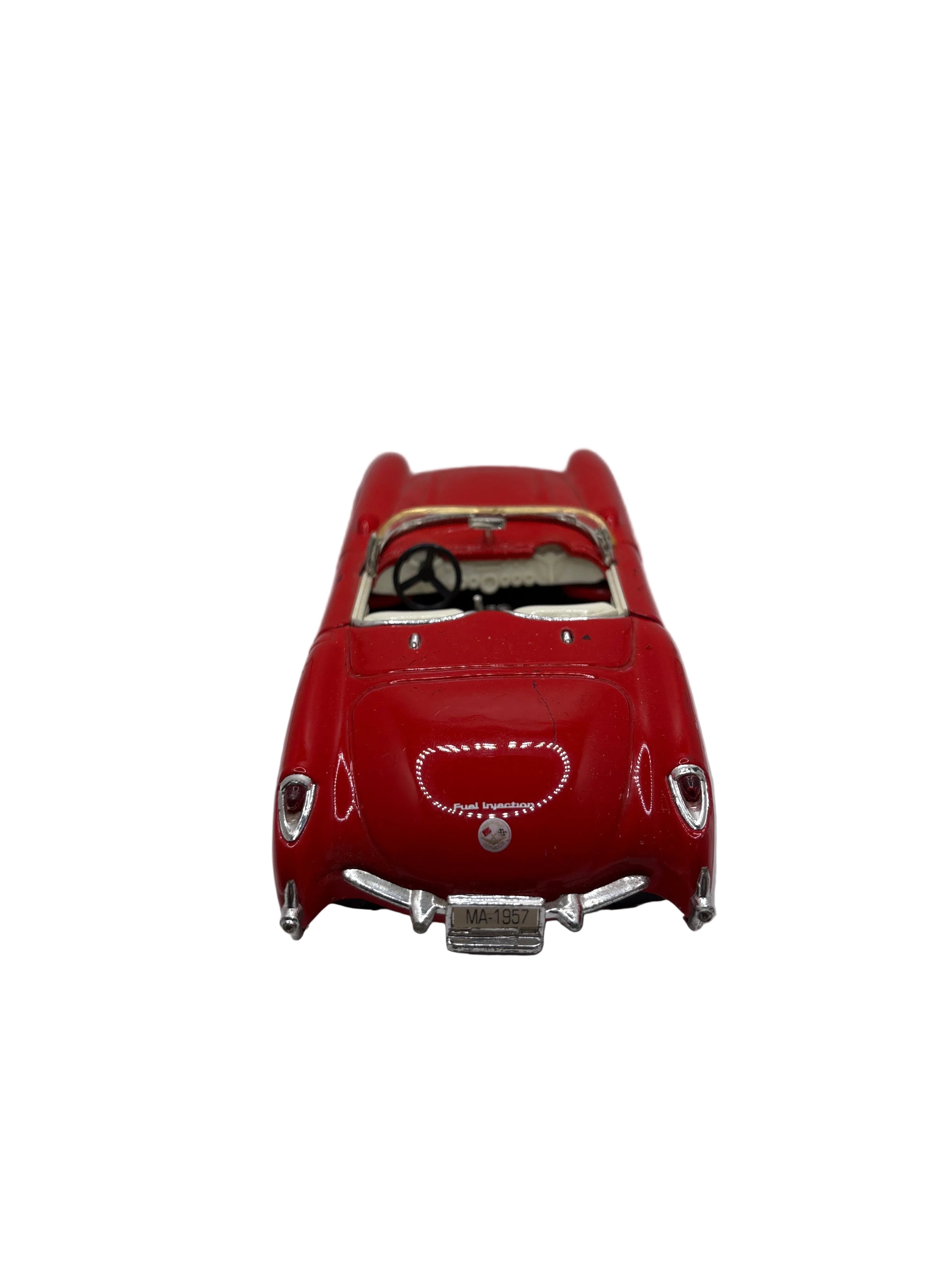Sunny Side 57 Corvette Diecast red