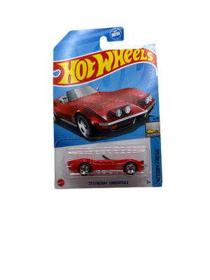 Hot Wheels 72 Stingray Convertible Diecast red