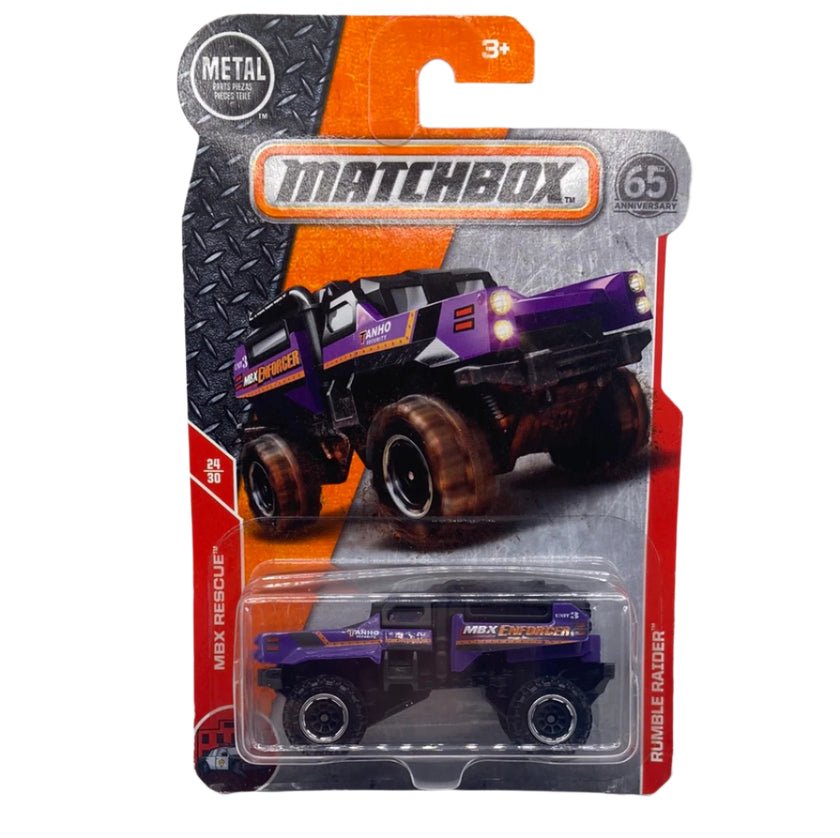 माचिस रंबल रेडर डाइकास्ट