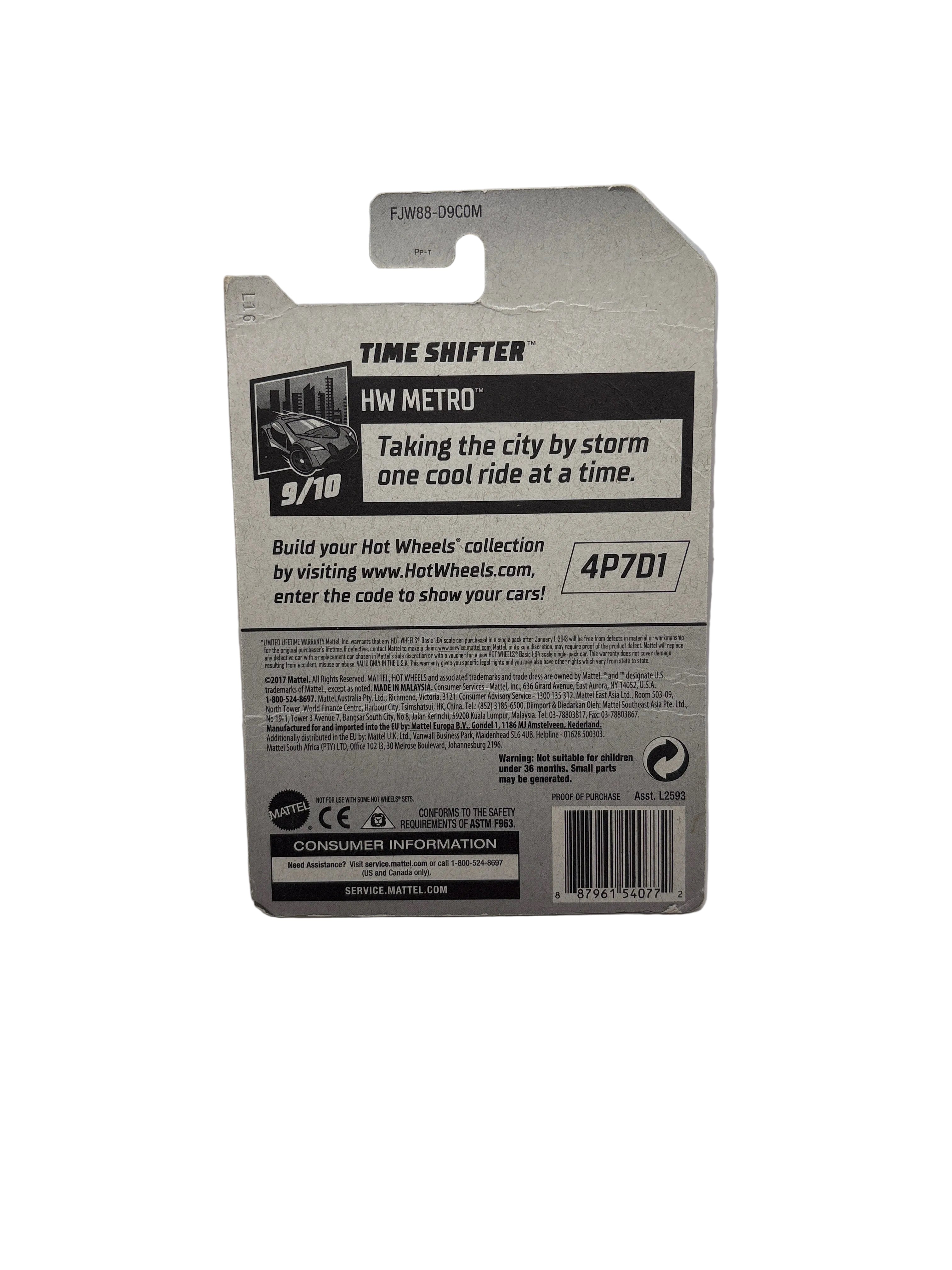 Hot Wheels Time Shifter Diecast