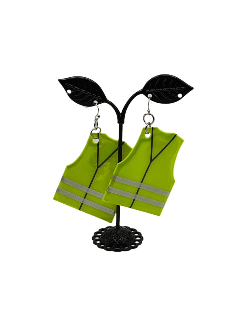 Safety Vest Earrings