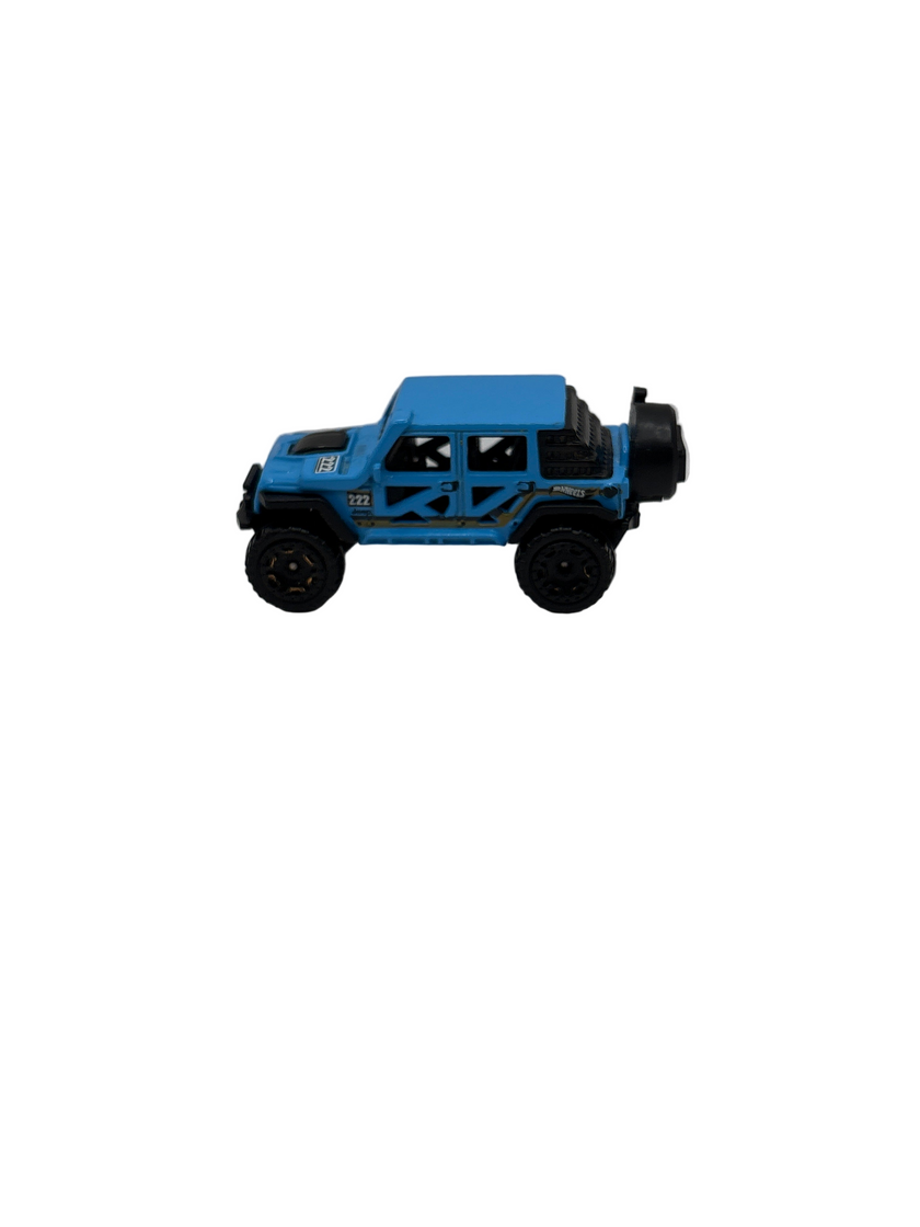 Hot Wheels 17 Jeep Wrangler Diecast blue
