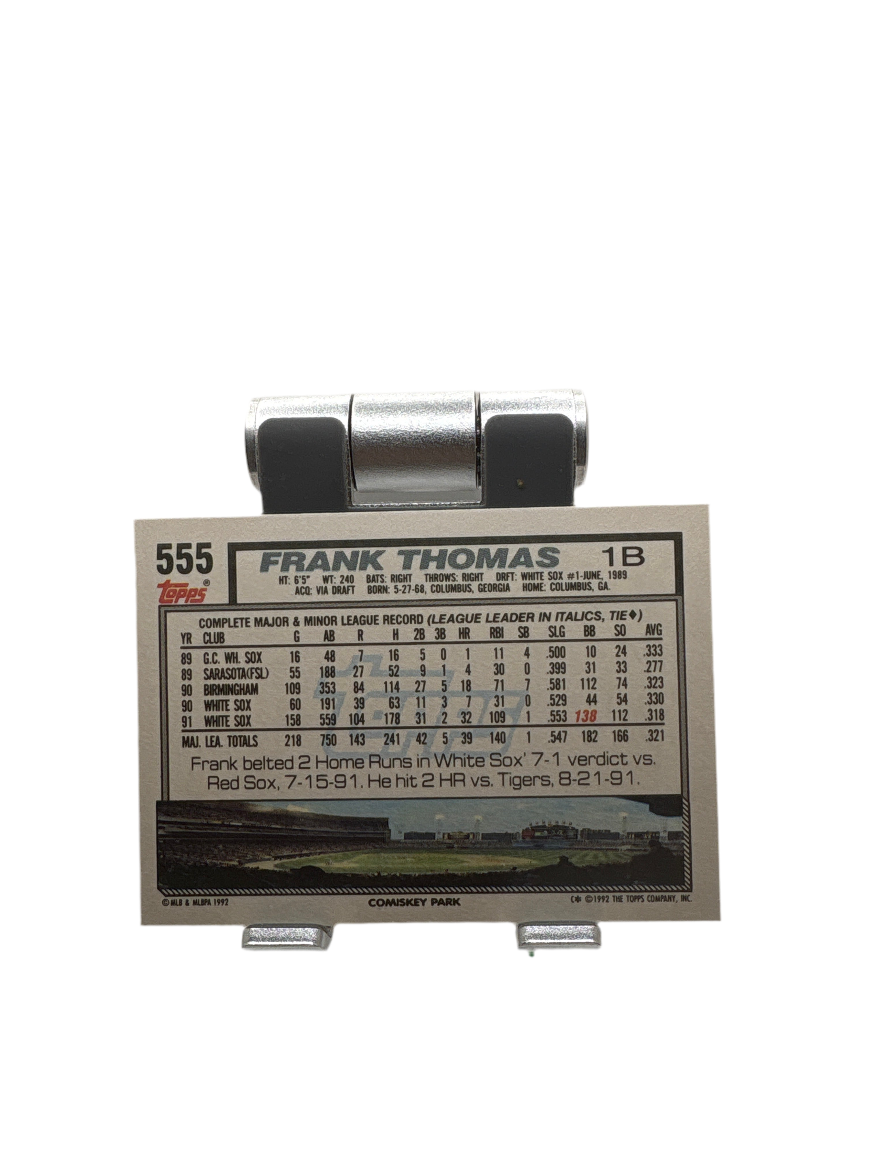Topps Frank Thomas