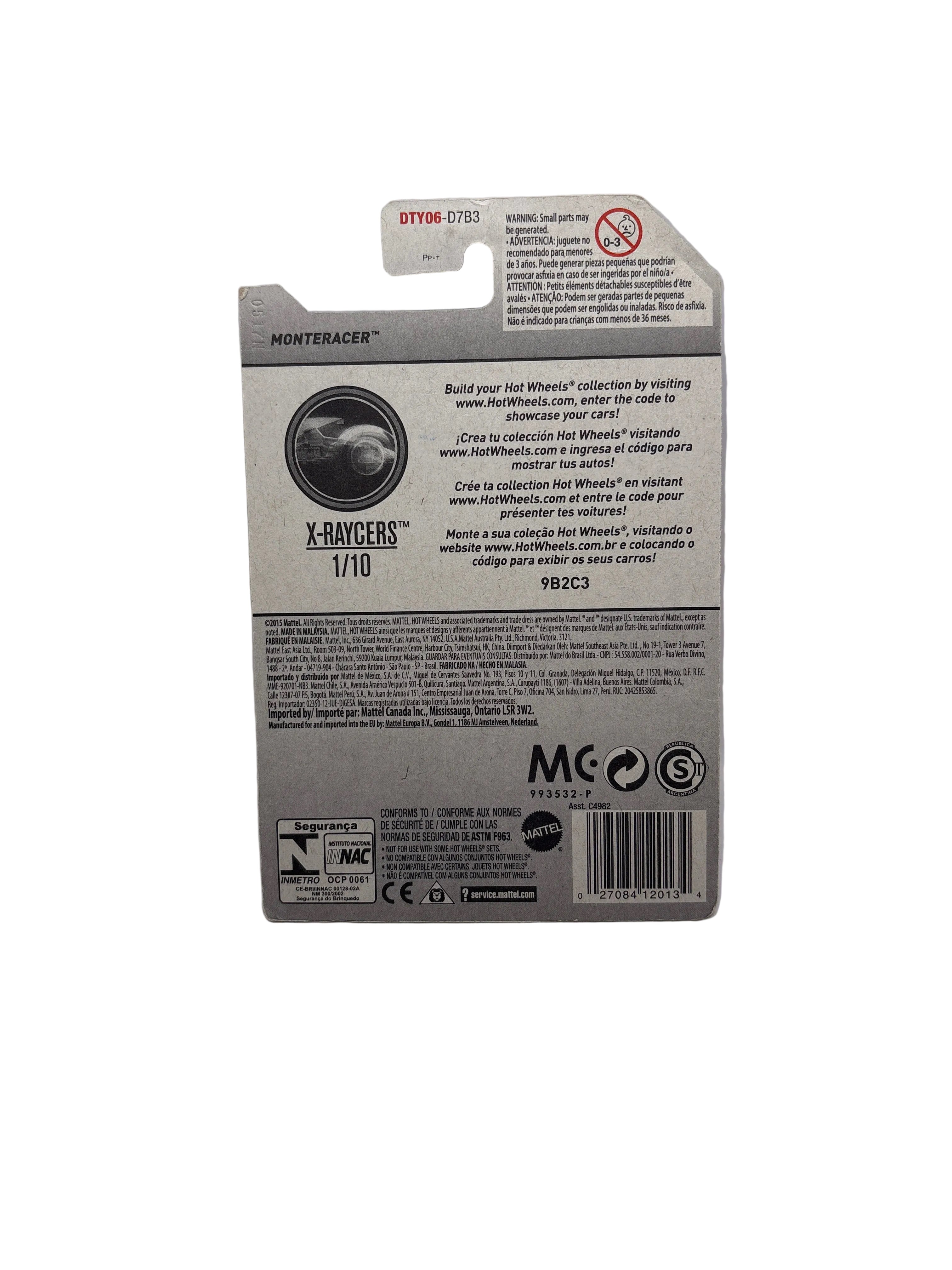 Hot Wheels Monteracer Diecast