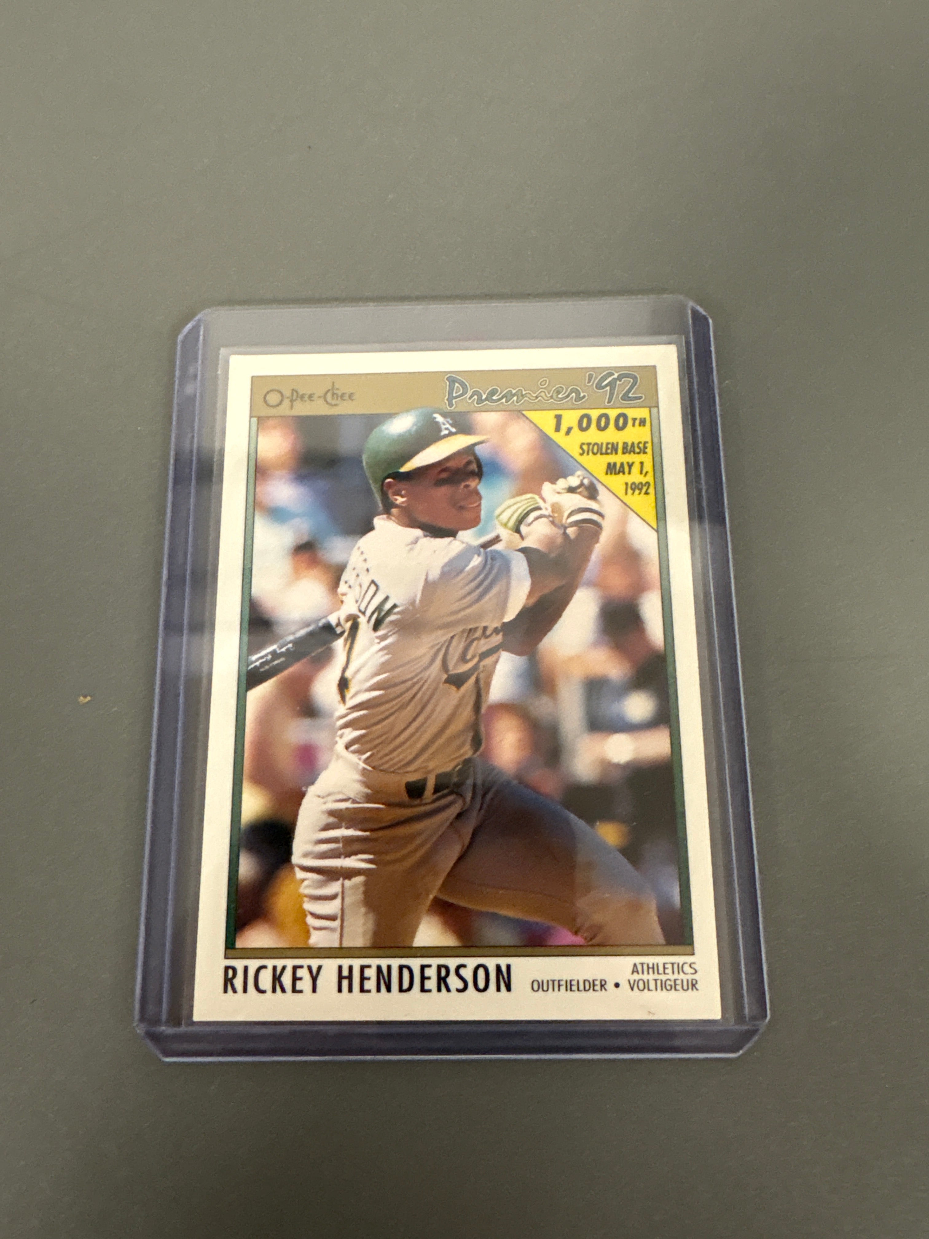Premier Rickey Henderson