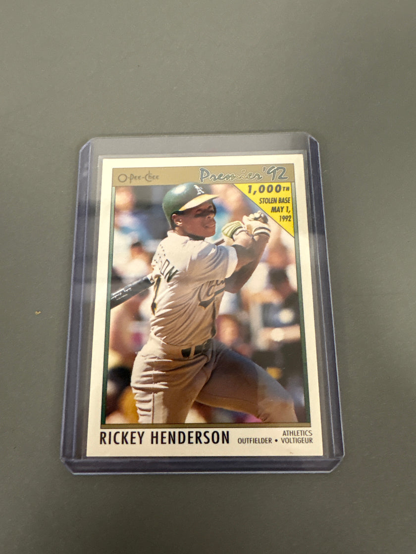 Premier Rickey Henderson