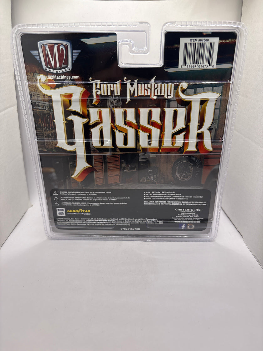 M2 1966 Ford Mustang Gasser Diecast green