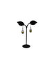 Yellow Topaz Heart Earrings
