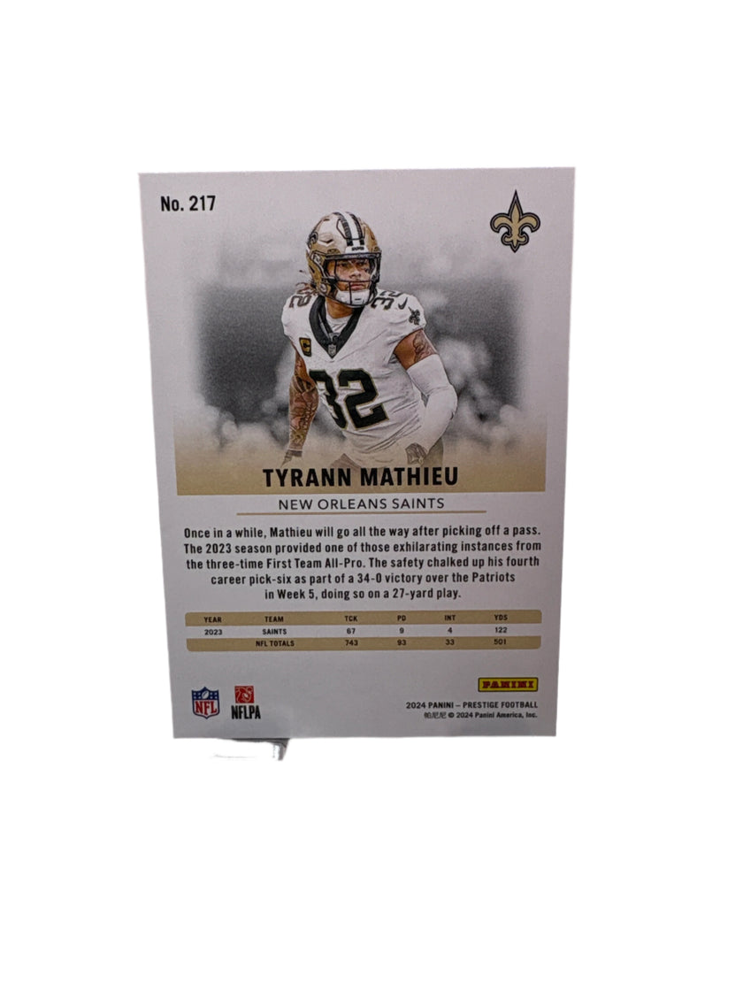 Panini Prestige Tyrann Mathieu