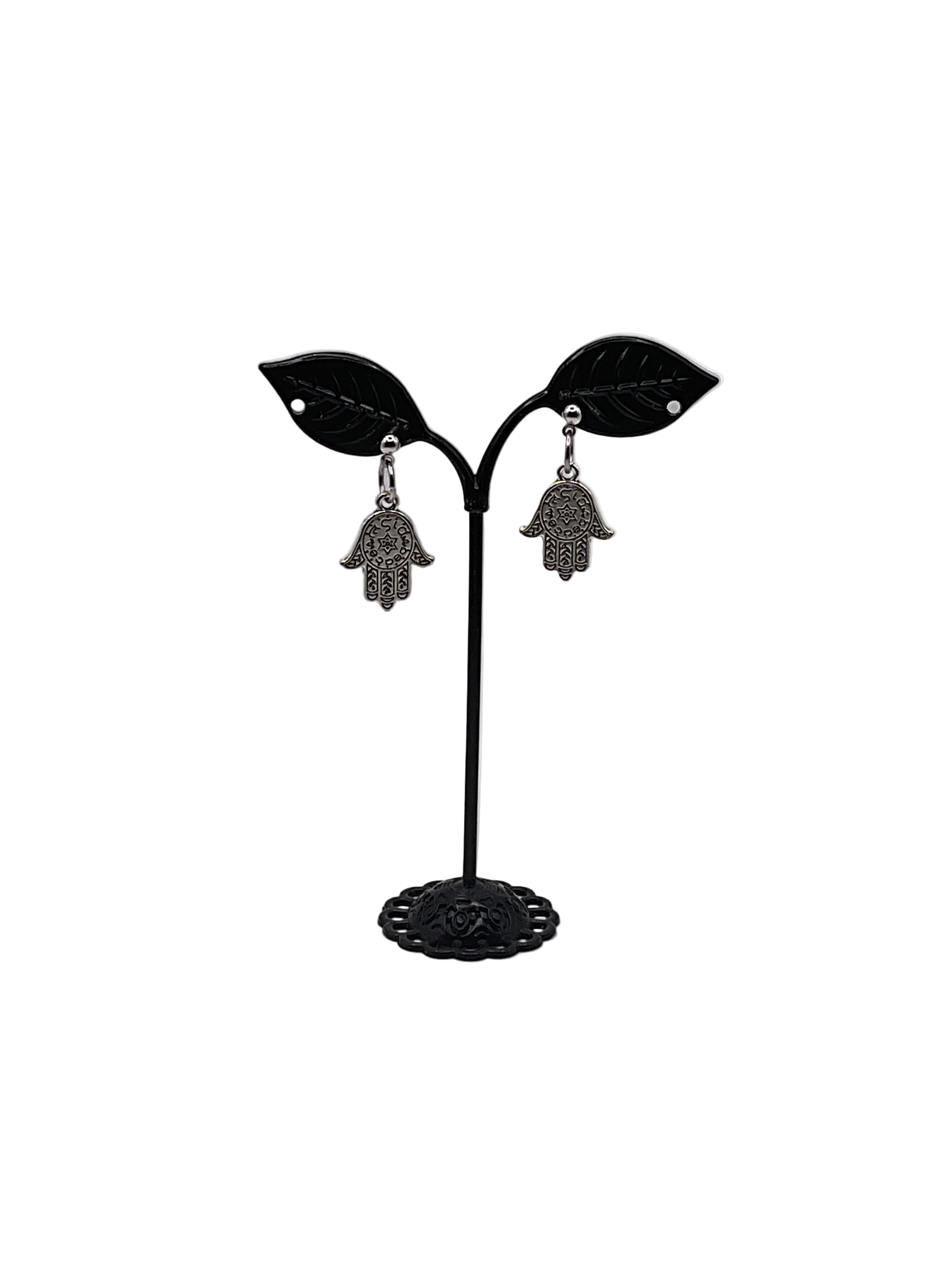 Hamsa Earrings