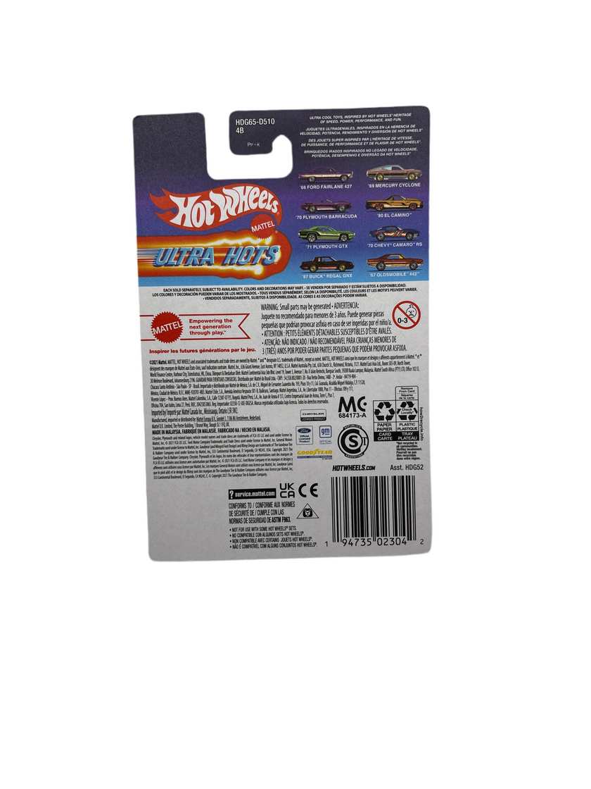 Hot Wheels 71 Plymouth GTX Diecast green