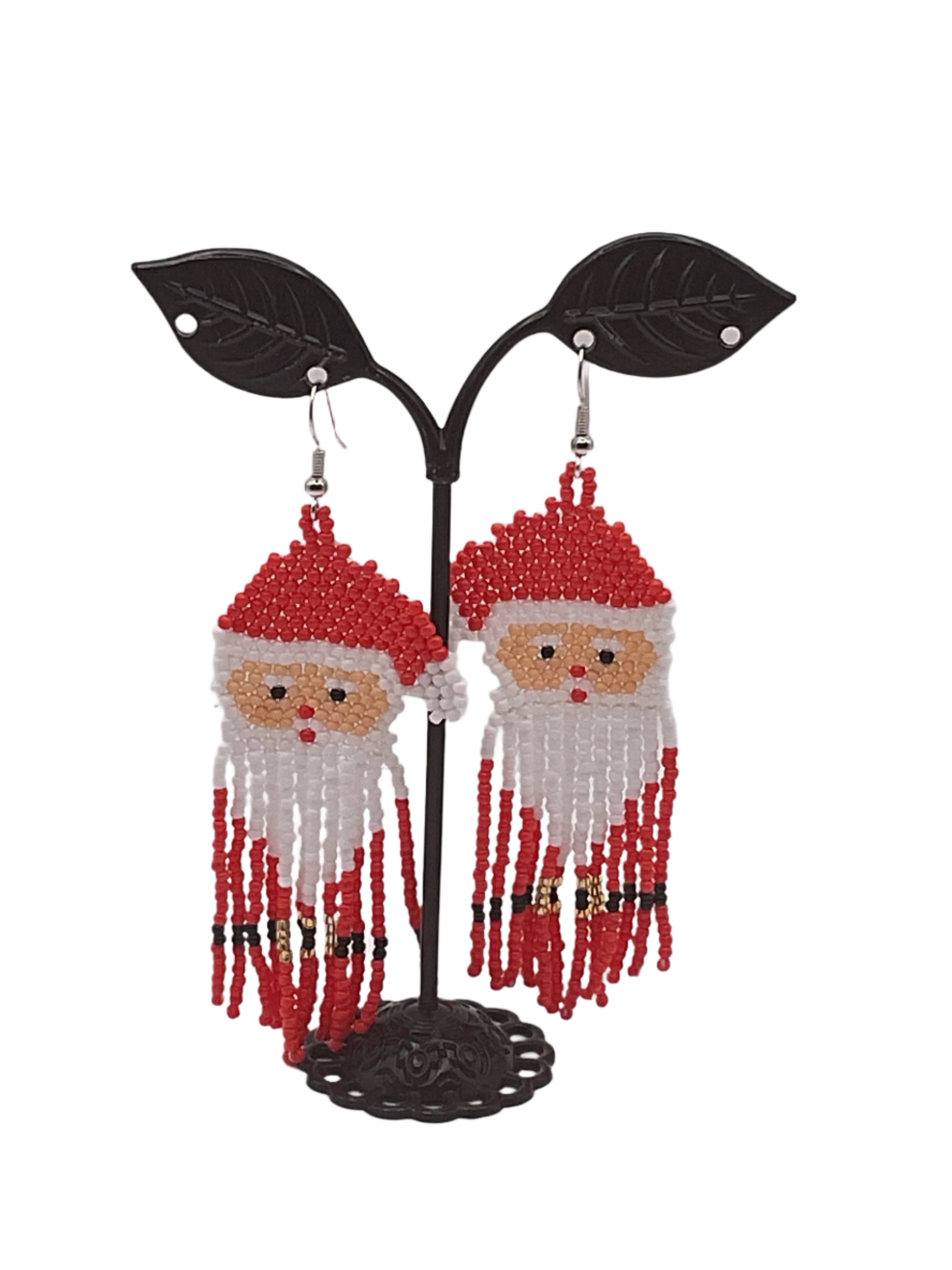 Santa Claus Tassel  Earrings