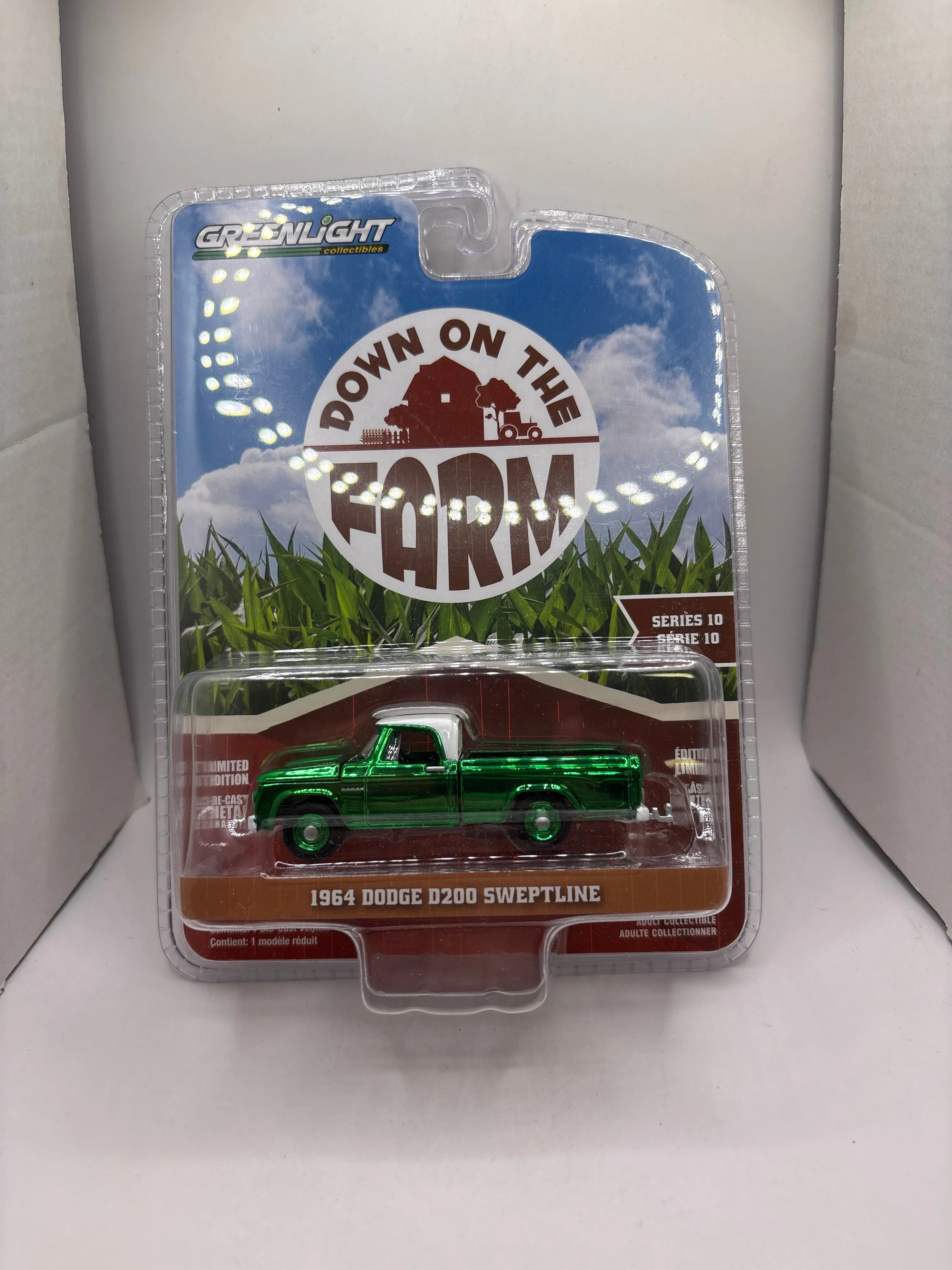 Greenlight 1964 Dodge D200 Sweptline Diecast green