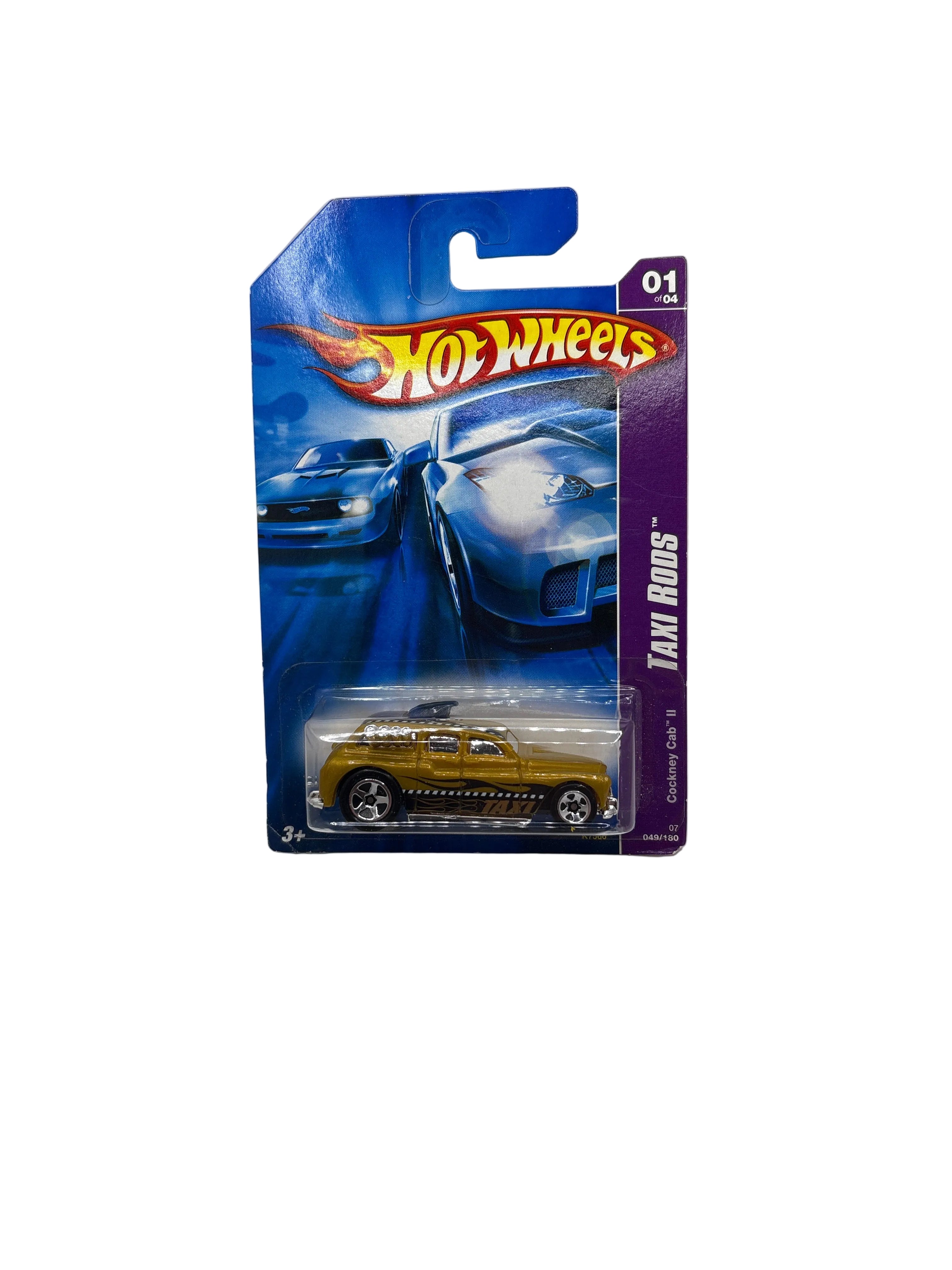 Hot Wheels Cockney Cab II Diecast gold