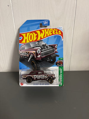 Hot Wheels 55 Chevy Bel Air Gasser Diecast red