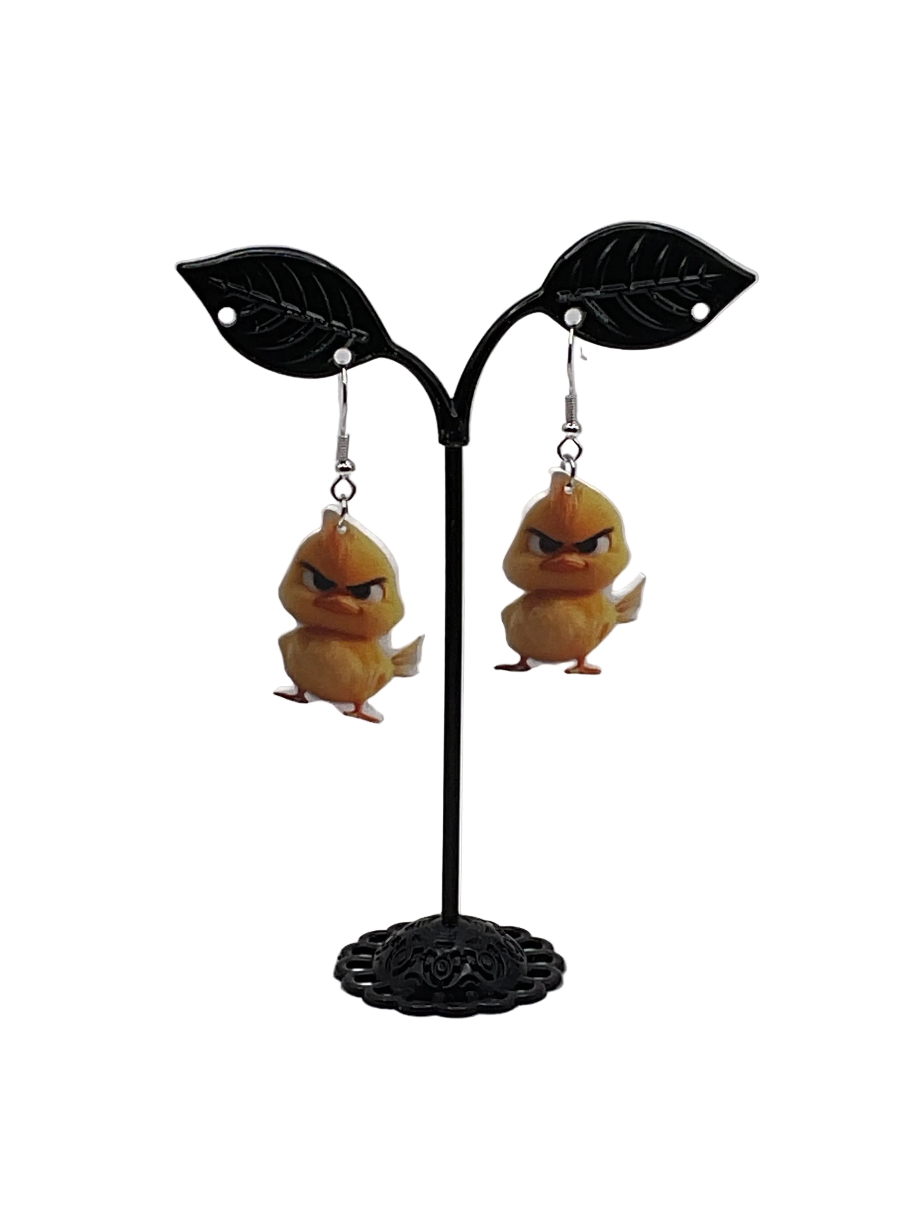Grumpy Animal Earrings