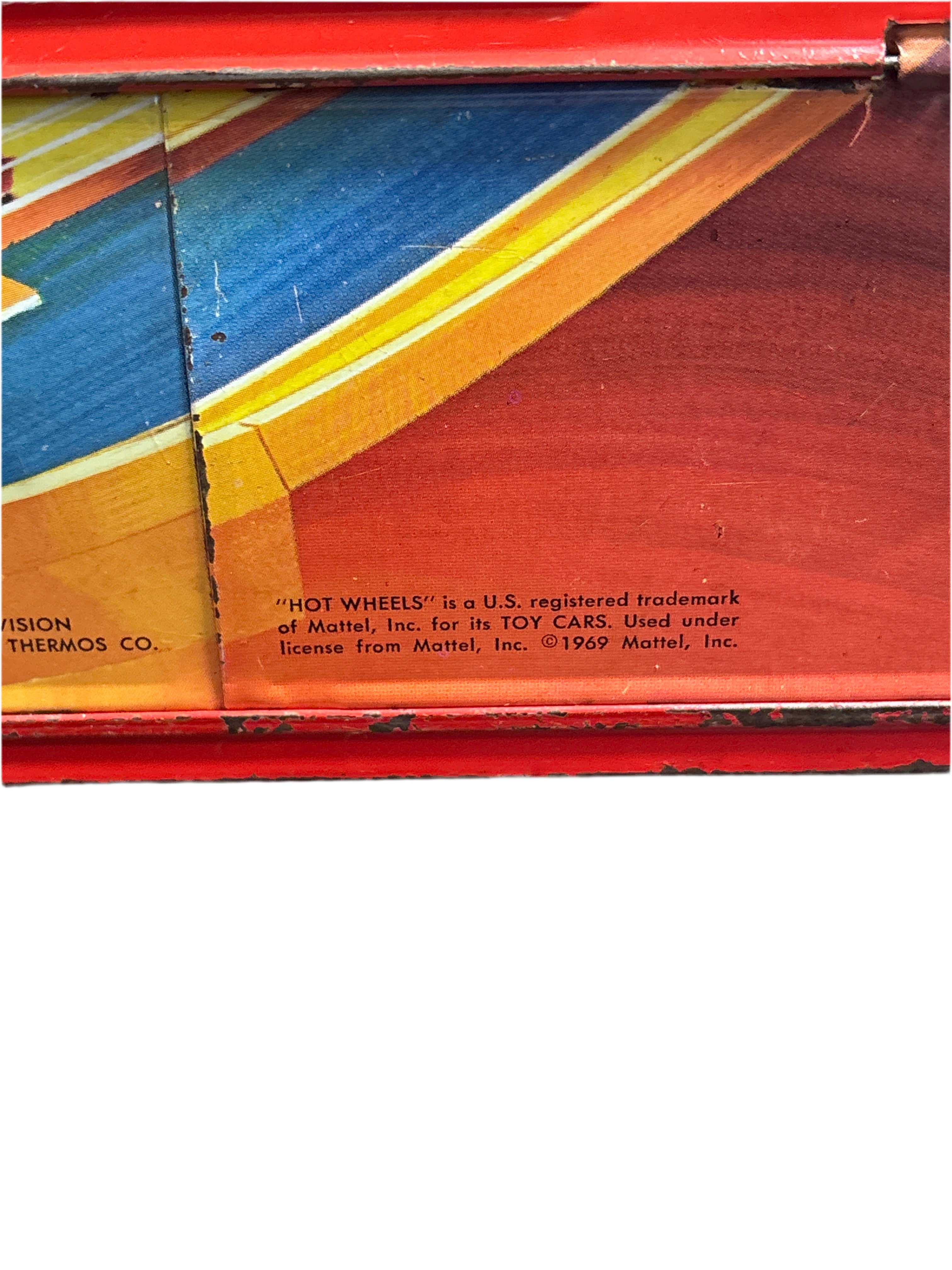 Hot Wheels Lunch Box With Thermos multi color