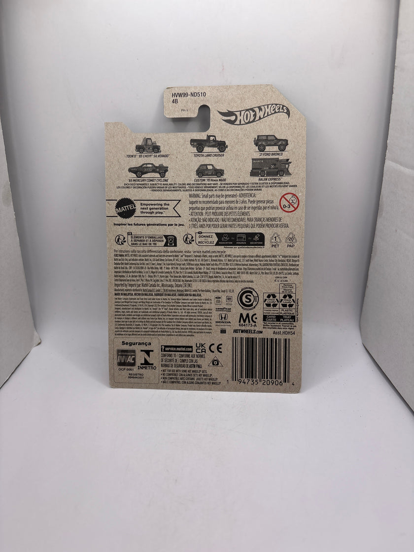Hot Wheels Custom 70 Honda N600 Diecast