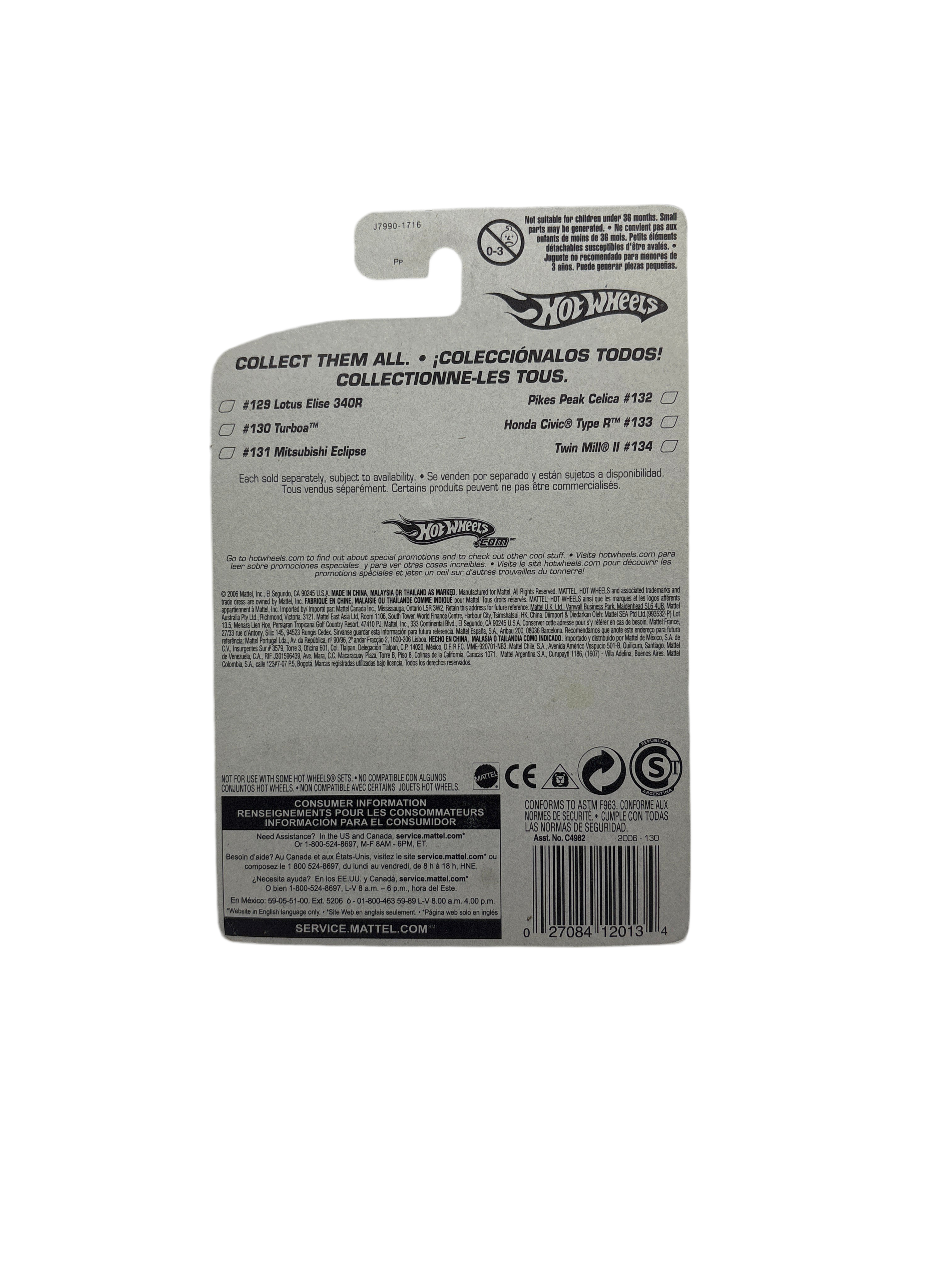 Hot Wheels Turboa Diecast