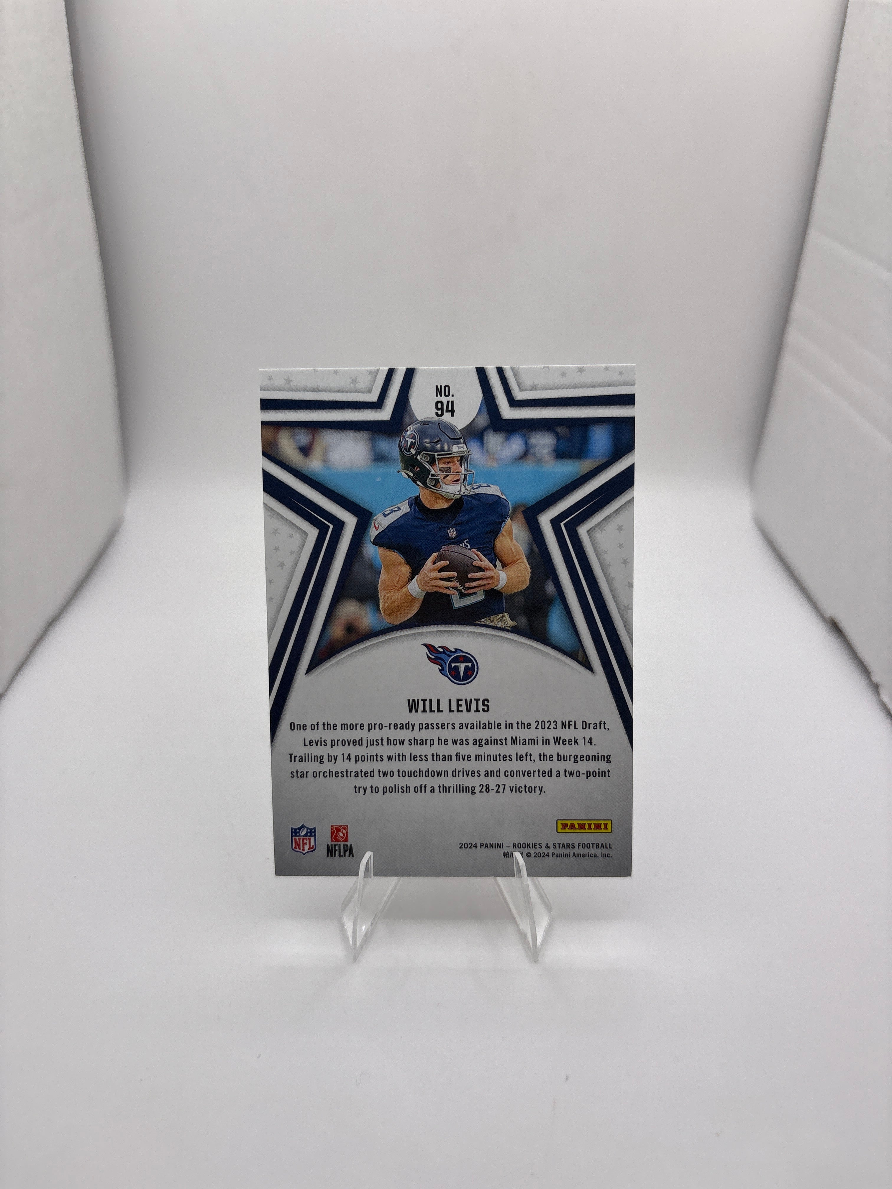 Rookies & Stars Will Levis