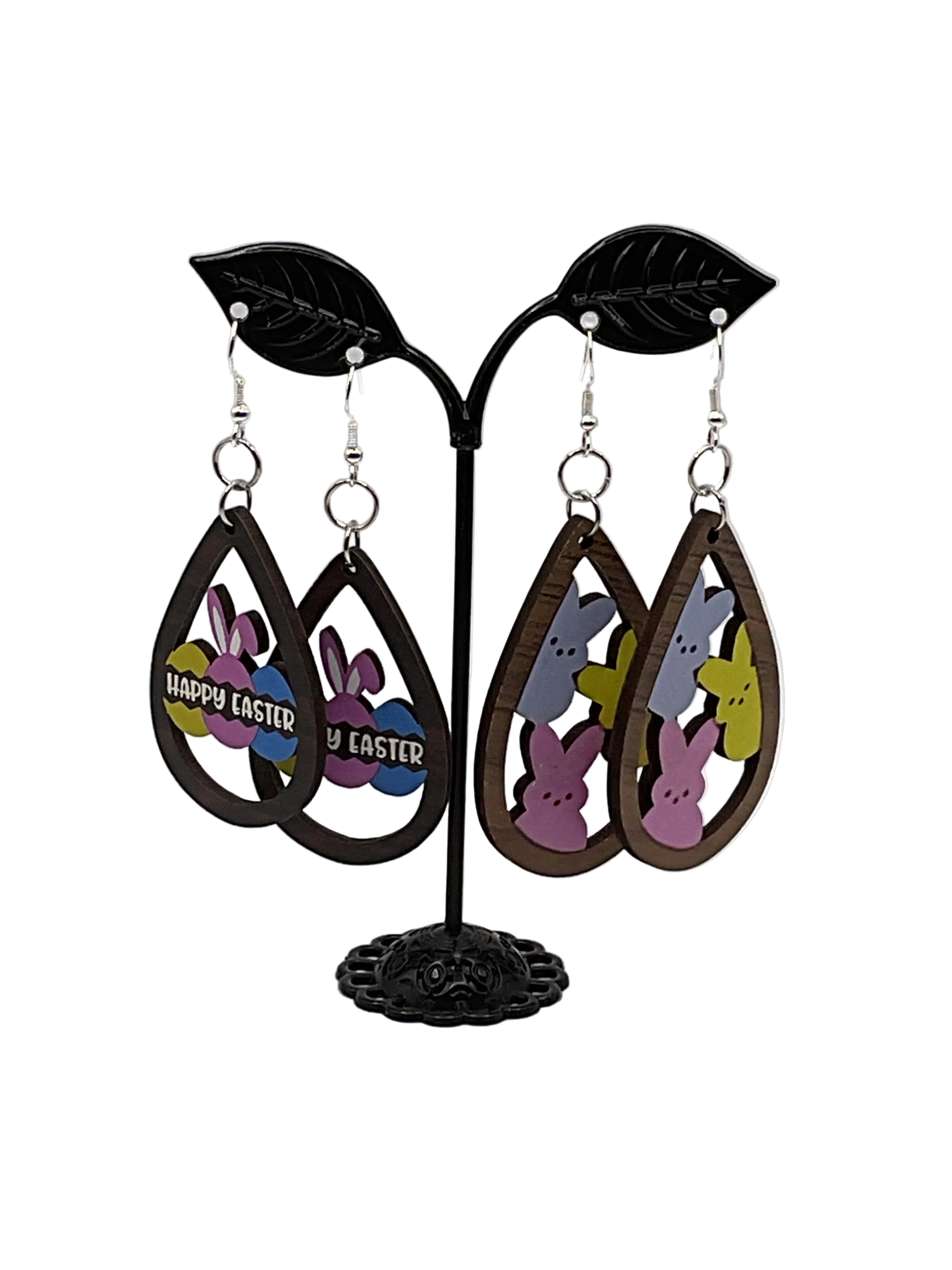 Easter Tear Drop Earrings