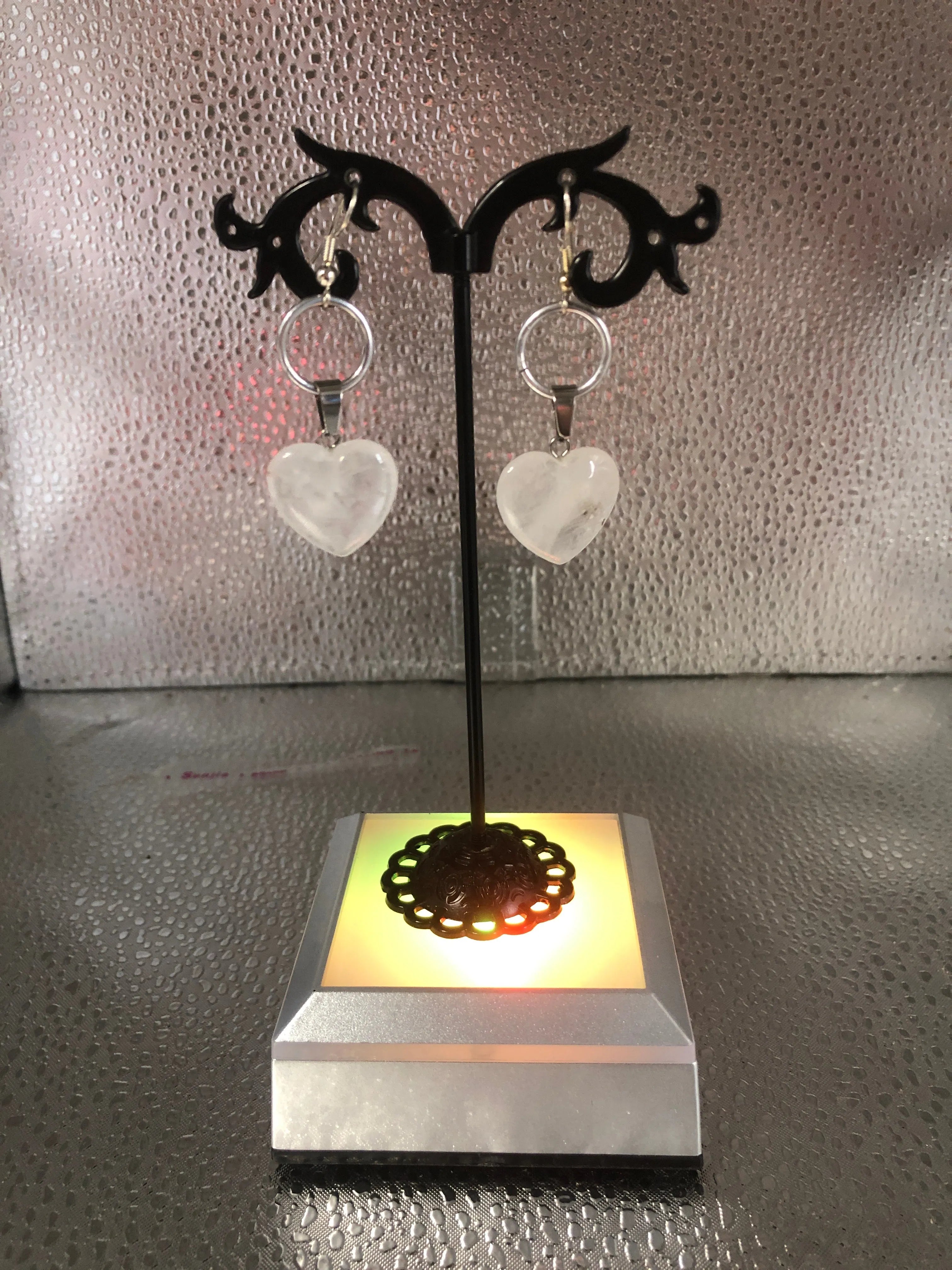 Heart earrings