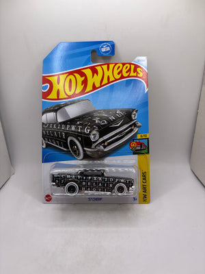 Hot Wheels 57 Chevy Diecast black