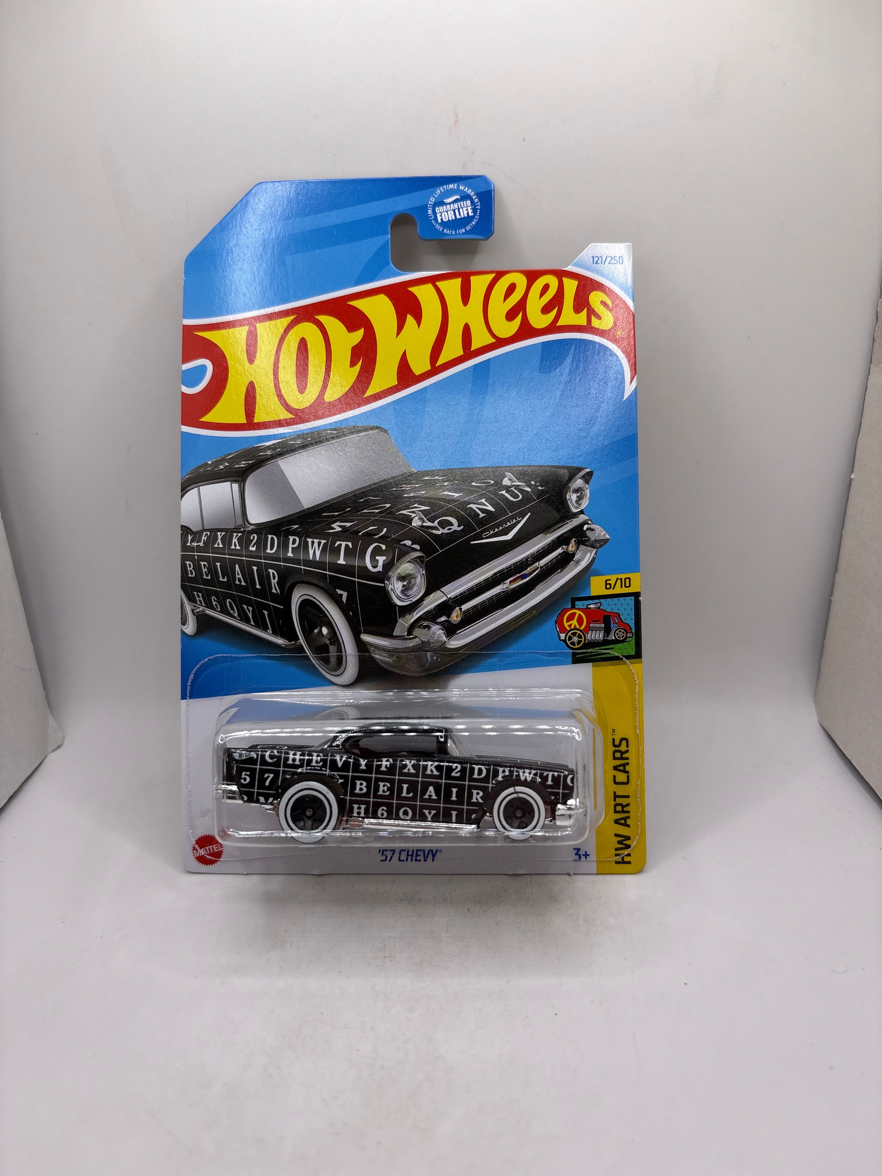 Hot Wheels 57 Chevy Diecast black