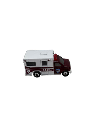 Matchbox Ambulance Diecast red