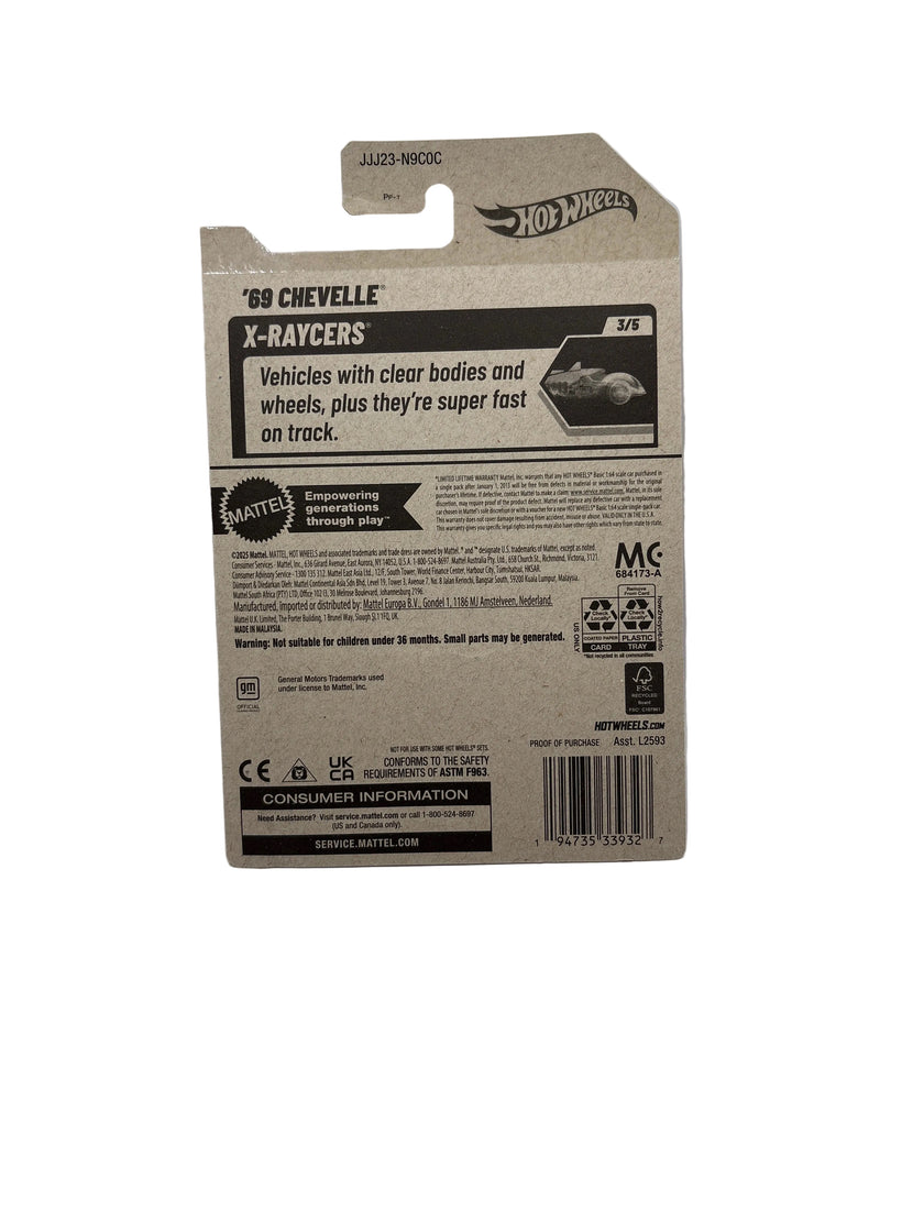 Hot Wheels 69 Chevelle Diecast