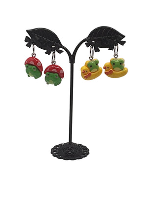 Froggy Earrings