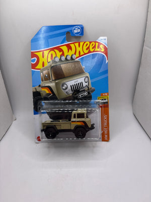 Hot Wheels 57 Jeep FC Diecast tan