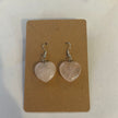 Stone Heart earrings