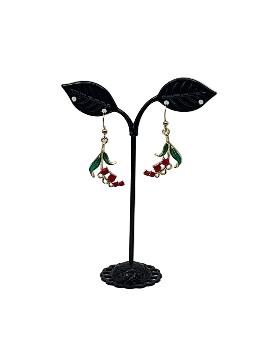 Lily of the Valley Flower Earrings