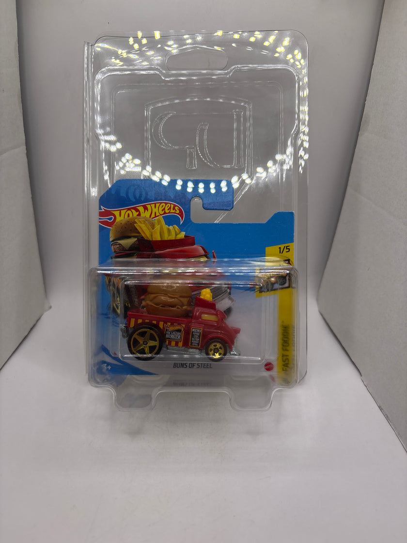 Hot Wheels Buns Of Steel Diecast red