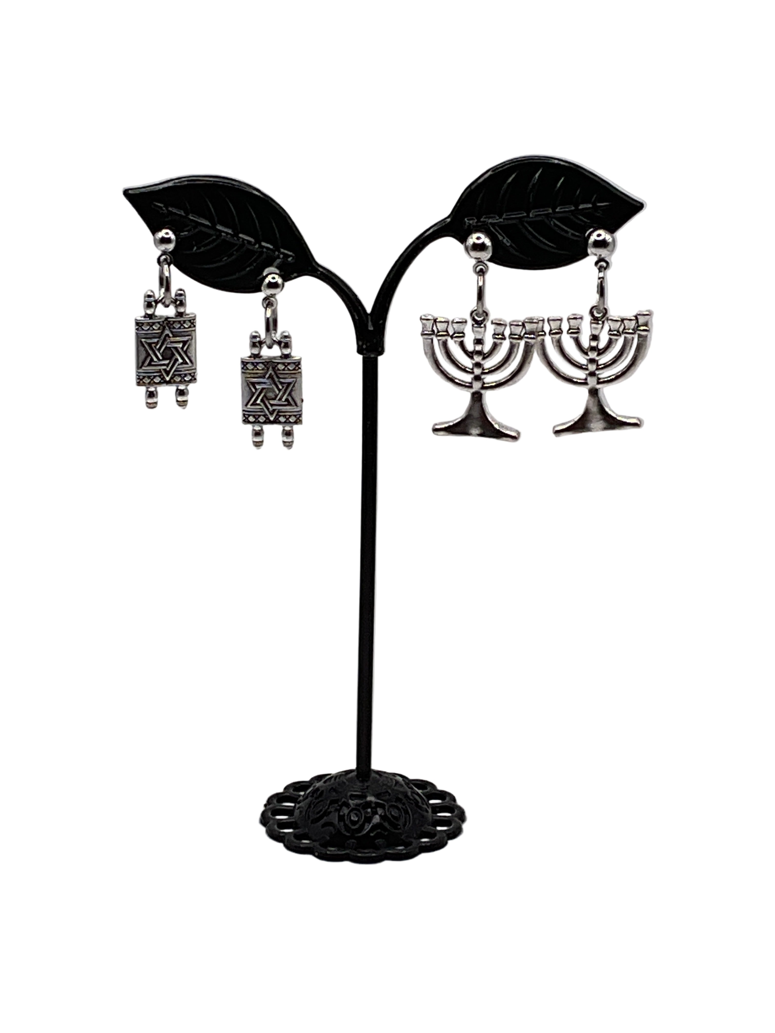 Jewish Faith Earrings