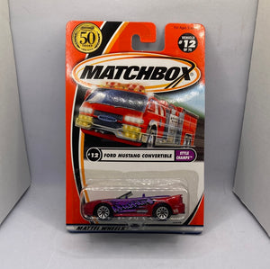 Matchbox Ford Mustang Convertible Diecast