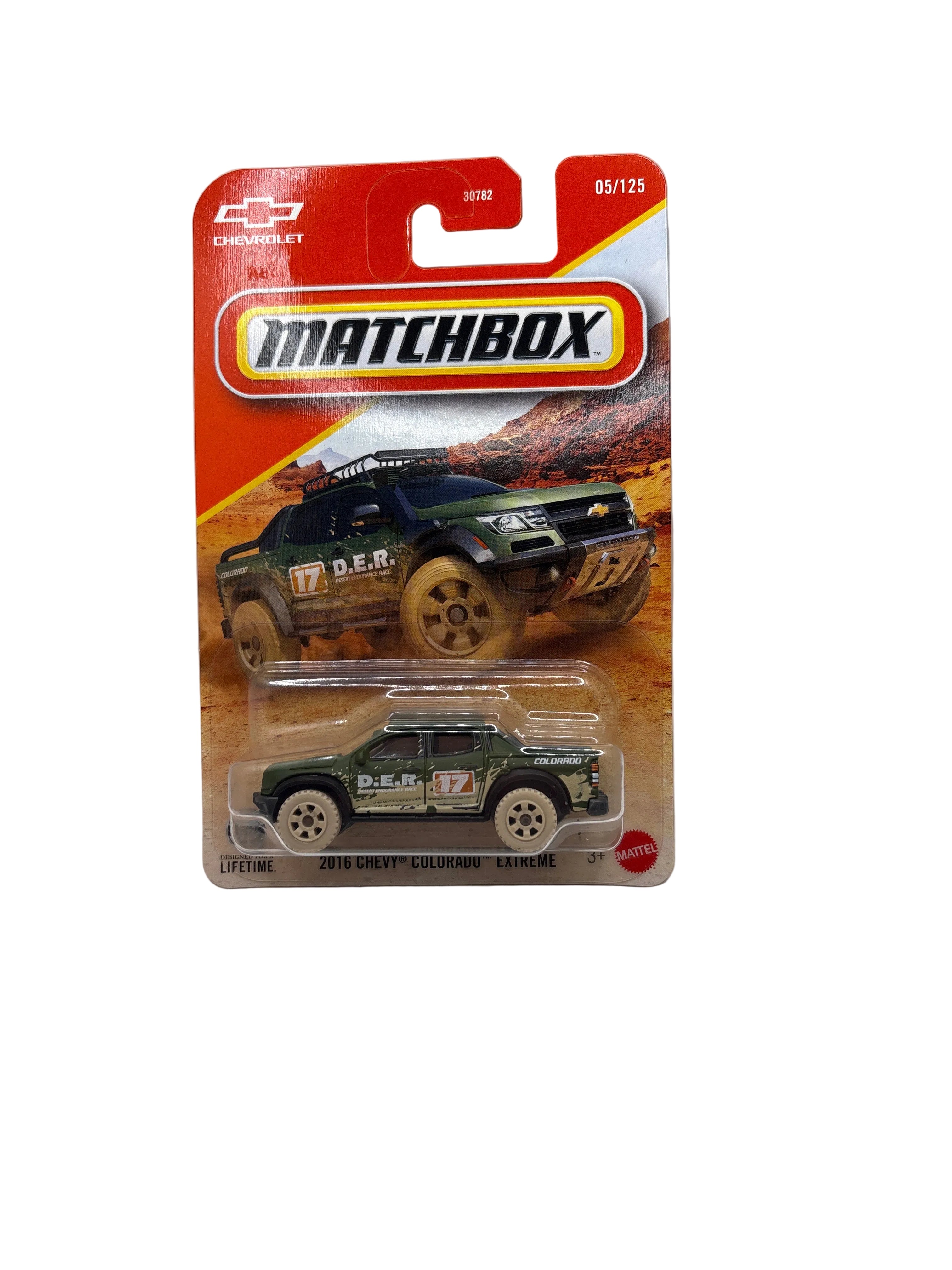 Matchbox 2016 Chevy Colorado Extreme Diecast
