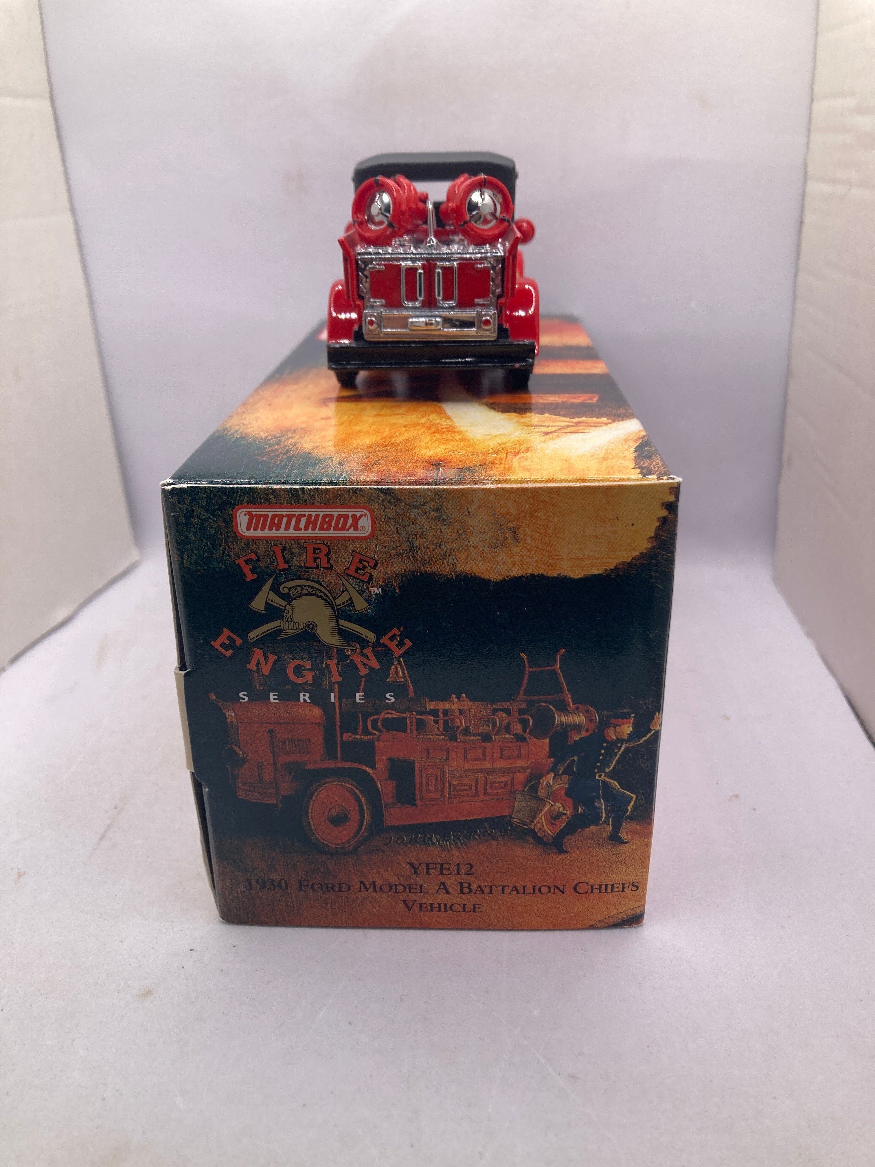 Matchbox 1930 Ford Model A Battalion Chiefs Vehicle Diecast