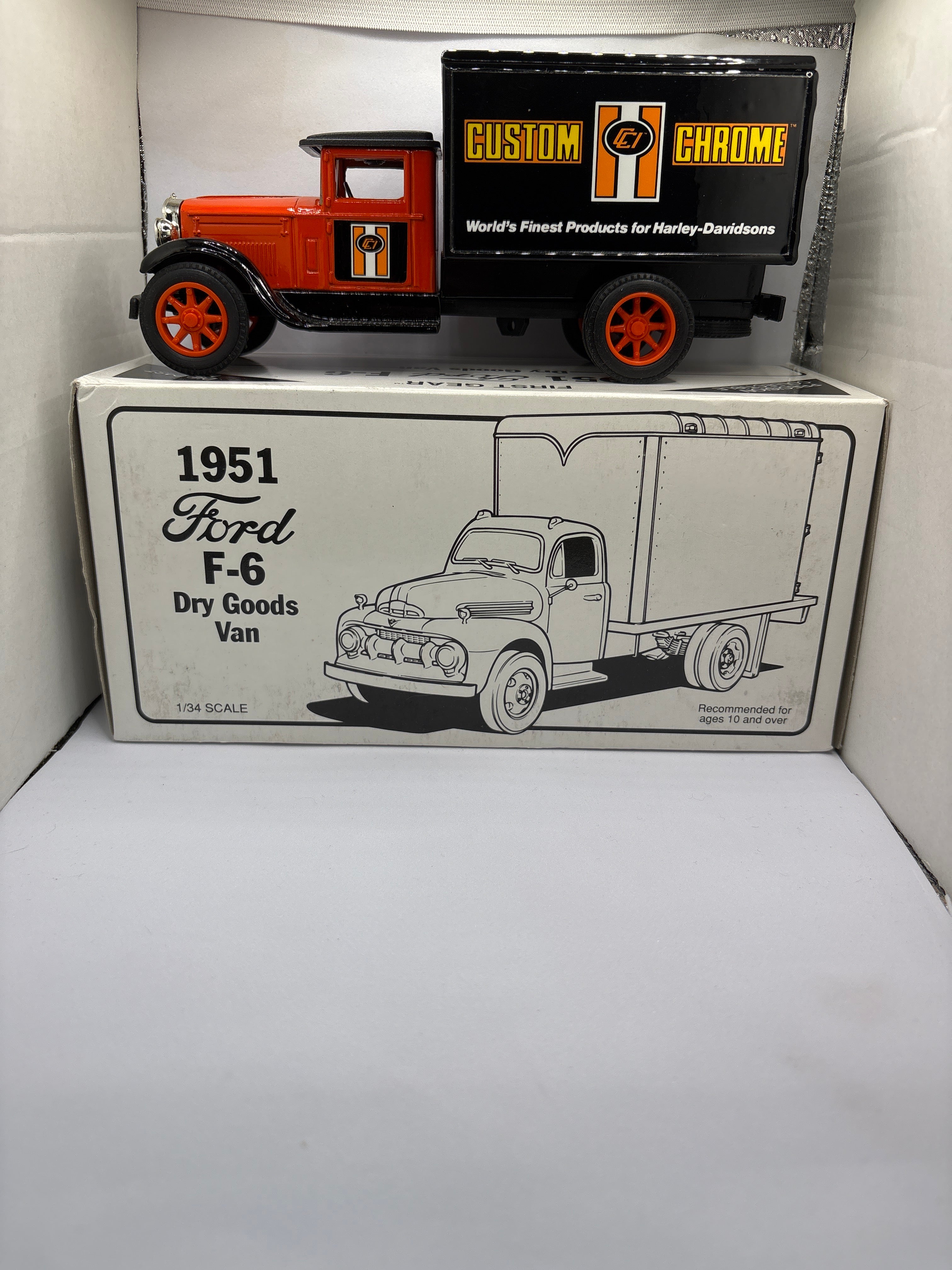 First Gear 1951 Ford F-6 Dry Goods Van Diecast