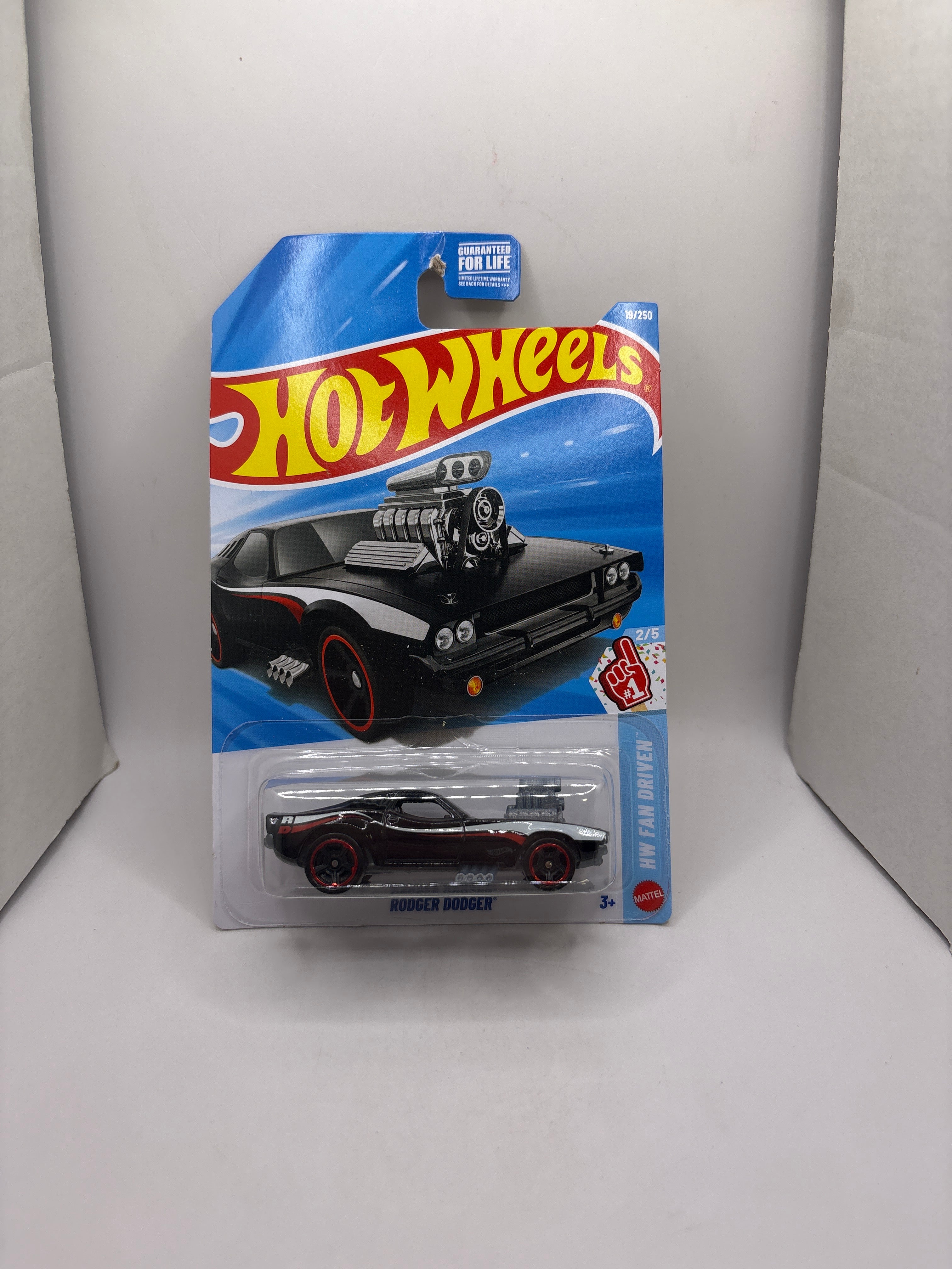 Hot Wheels Rodger Dodger Diecast black