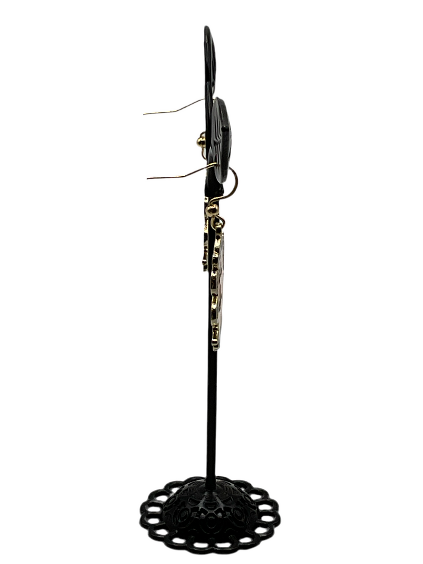 Mr potato head earrings