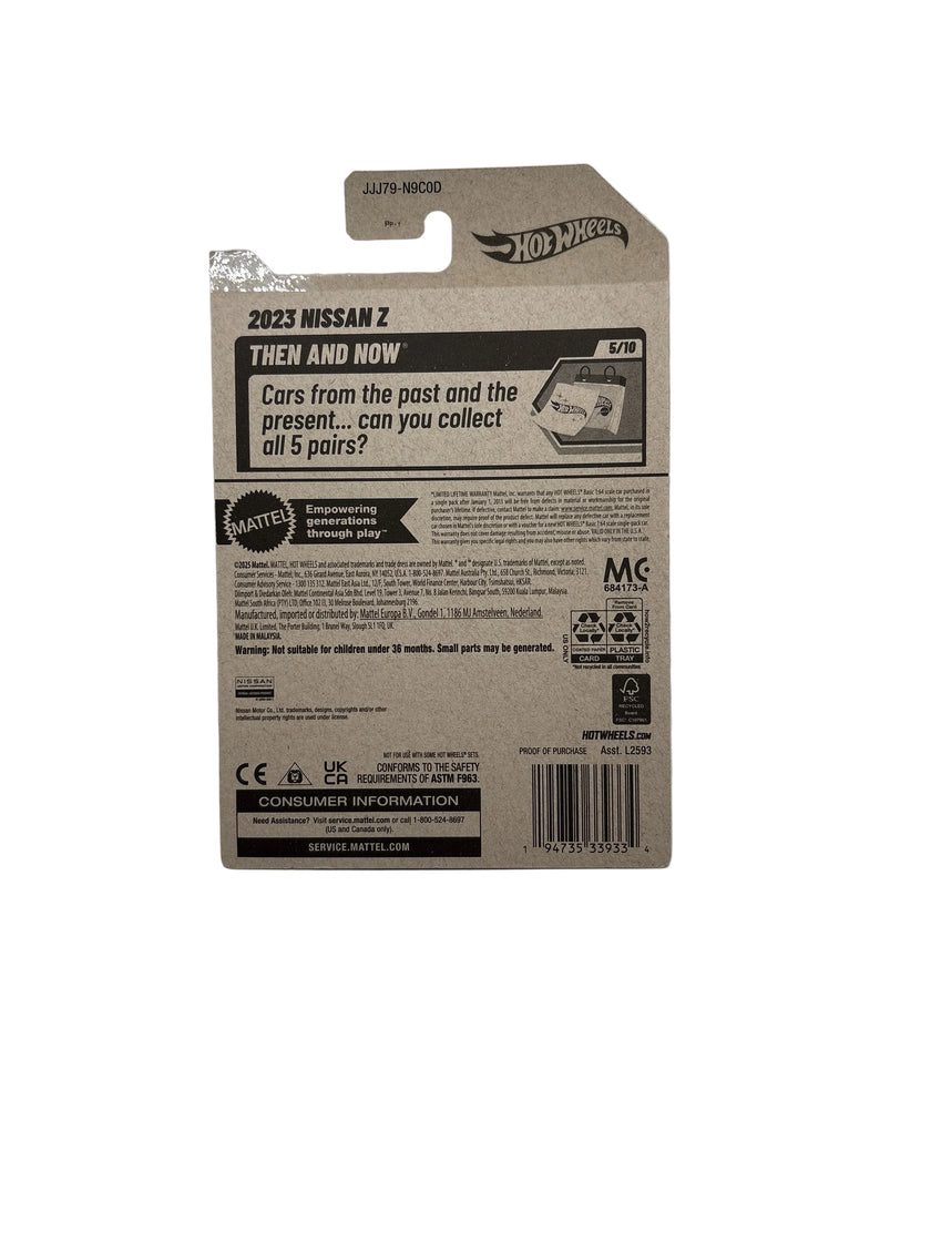 Hot Wheels 2023 Nissan Z Diecast orange