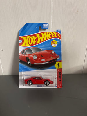 Hot Wheels Dino 206 GT Diecast red